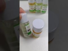 Campione gratuito di candela profumata alla fioritura d'arancio e basilico, olio profumato di alta qualità