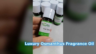 Olio profumato all'osmanto per una fragranza di lusso