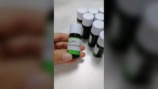 Olio profumato al limone osmanto per produzioni di candele