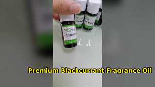 Olio profumato di ribes nero premium per candele e diffusori