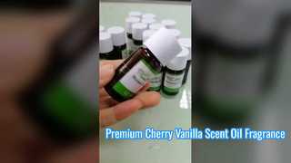 Olio profumato alla vaniglia di ciliegia rossa premium per candele e diffusori