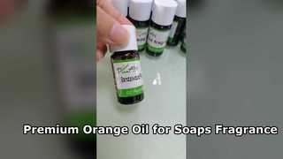 Olio essenziale di arancia premium per la produzione di sapone e shampoo