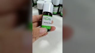 Olio profumato gommoso all'uva verde