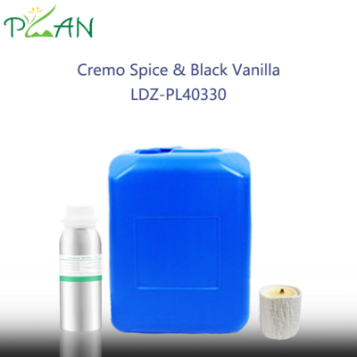 Fragranza concentrata Cremo Spice & Black Vanilla Flavor Fragranza per la fabbricazione di candele