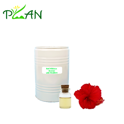 ISO Red Hibiscus Essence Flavors Plant Fragrance Oil per la produzione di candele profumate /Making with Free Sample