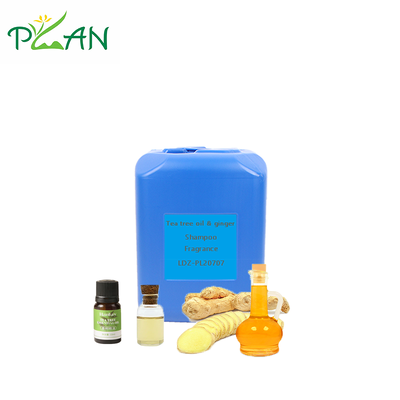 Olio Essenziale per Bagnoschiuma Tea Tree Oil & Zenzero Profumo Olio Fragranza per Gel Doccia & Shampoo & Sapone Profumato Produzione / Realizzazione con Alta Stabilità Tensioattiva Campione Gratuito